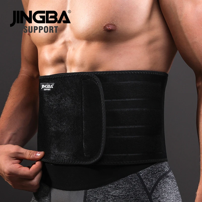 JINGBA Wholesale Neoprene Multicolor Waist Support Sweat Waist Trainer Belt for Cycling Hiking Jogging Weightlifting