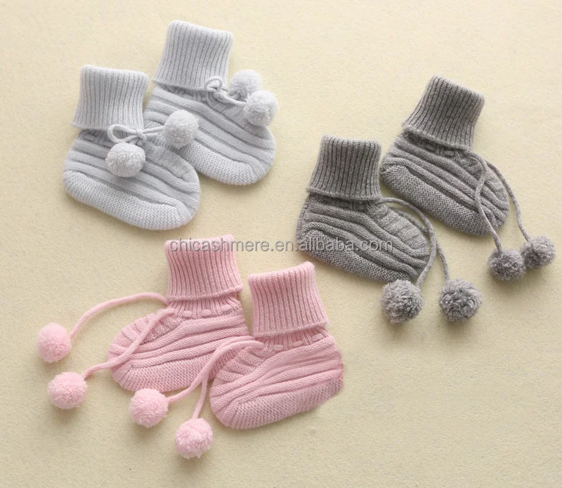 Newborn Infant Baby Cashmere Merino Wool Customized Ribbed Knitted