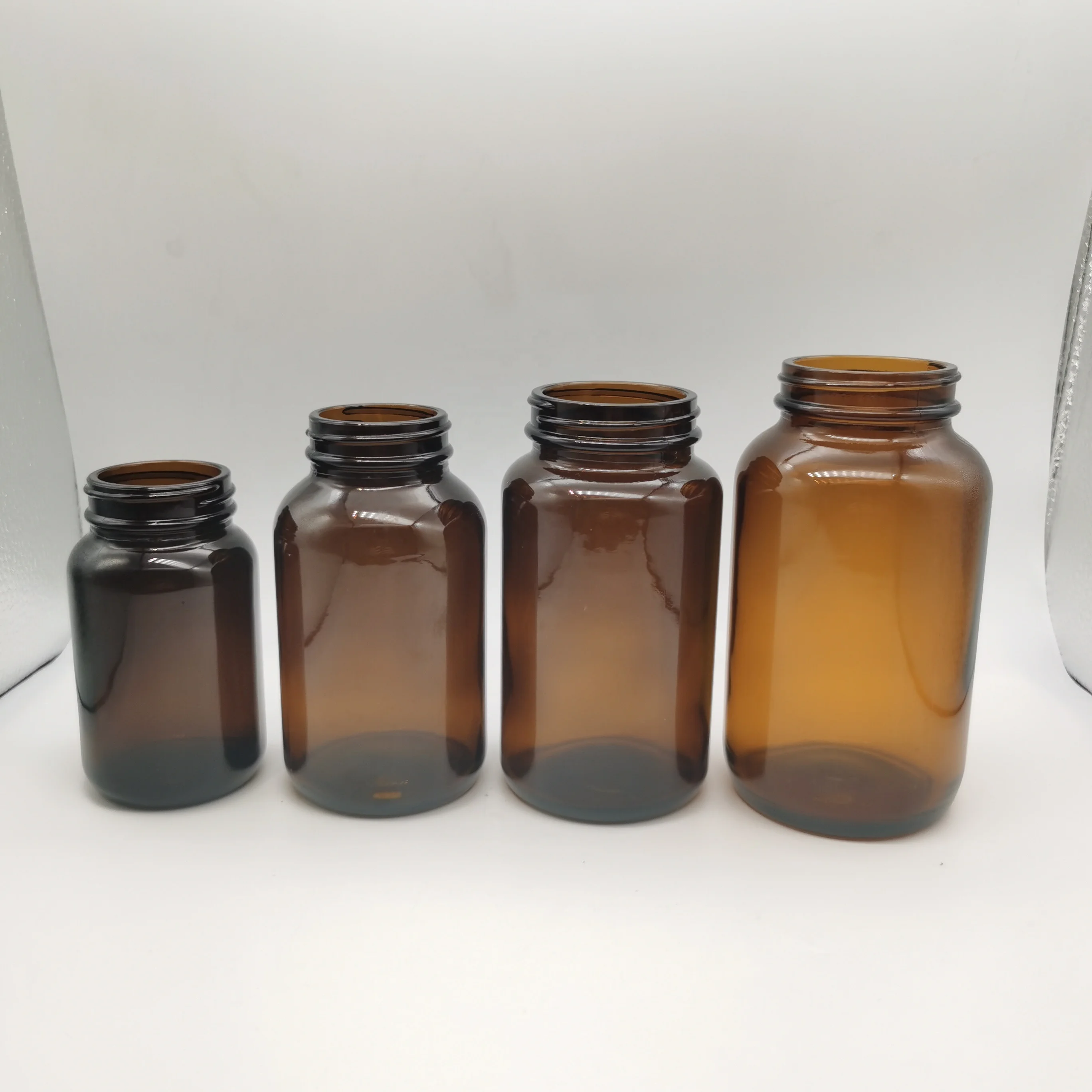 250cc药瓶玻璃药瓶药品维生素容器
