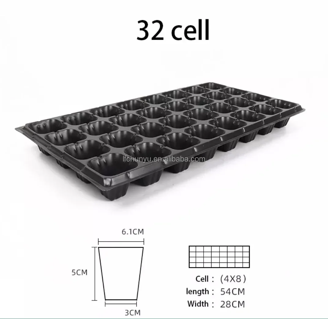 Seedling Trays 72 Cells Pet Pp Ps Pvc Seeding Trays High Quality Strong ...