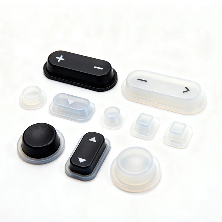 Multi-Device Custom Silicone Buttons Car Infotainment Systems Office Printers Bathroom Smart Mirrors UV-Resistant Soft-Touch