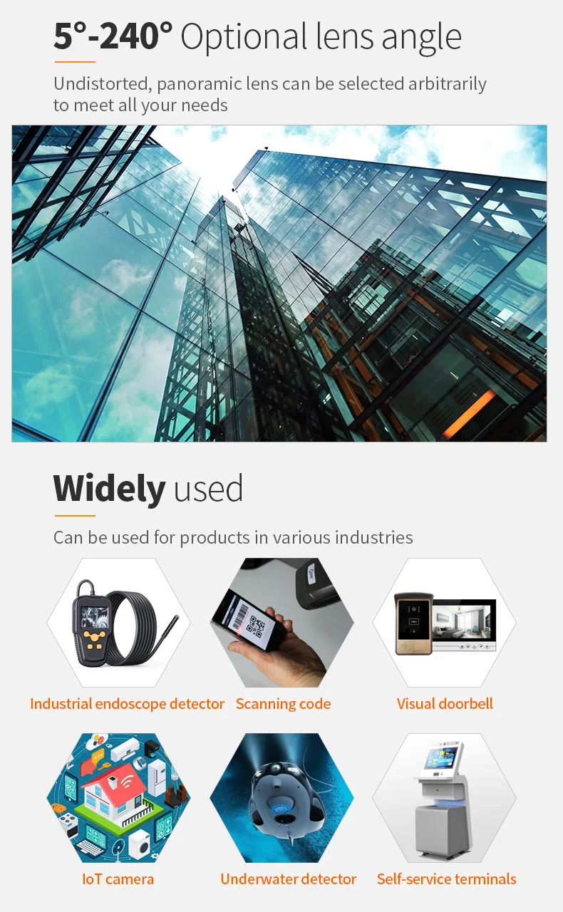 DGZX OEM ESP32 Camera with Flash 0.3MP SC030iot Mipi-24pin Module 30fps YUV Output for Scan Code Payment插图5