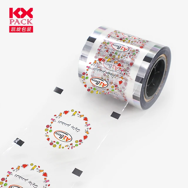 Factory Direct Plastic Film Custom Printed Bubble Tea Cup Sealing Film ...