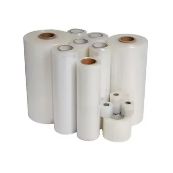 Factory Price Plastic Packaging Stretch Film 50cm*250m*22um PE Wrap for Pallet Wrapping Painting Business & Shopping