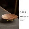 จานไม้ Walnut ขาสูงเล็ก - ขนาดกลาง