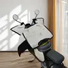 Double handlebar cover (thickened one-piece neck warmer) loving dog