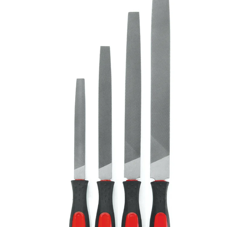 Flat Half Round square Triangle 6 8 10 12 Inch T10 T12 Engineer Steel Files with Second Cut Hand Grinding Tools