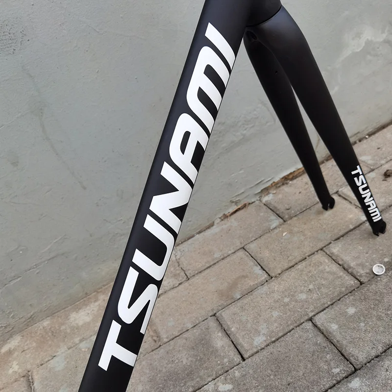 Tsunami Snm100 Aluminum Alloy Fixed Gear Bike Frame Bicycle Alloy Frame