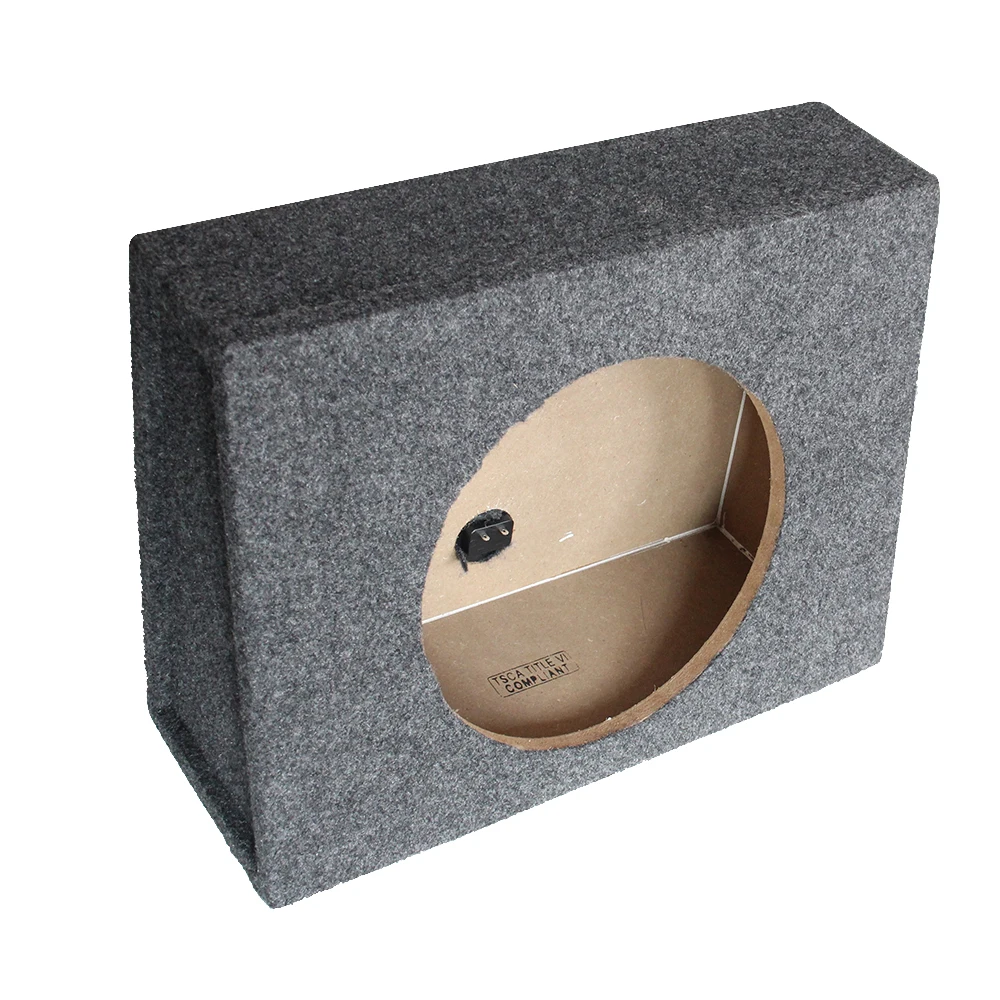 Mdf Audio Wooden Enclosure Empty Speaker Box 12 Inch Speaker Box Empty Car Subwoofer Box