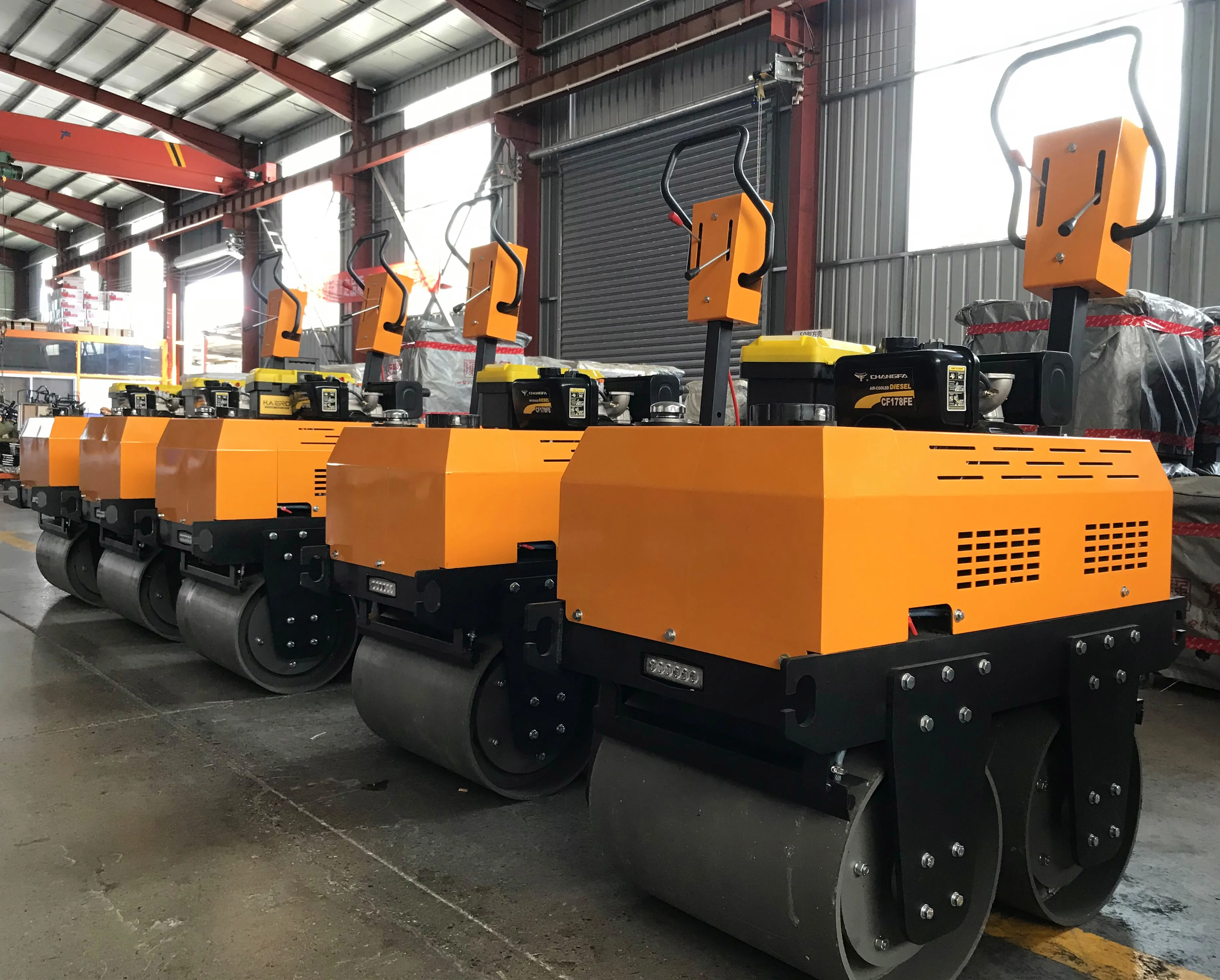 Высокое качество Мини дорожный каток гидравлический привод 1 тонна