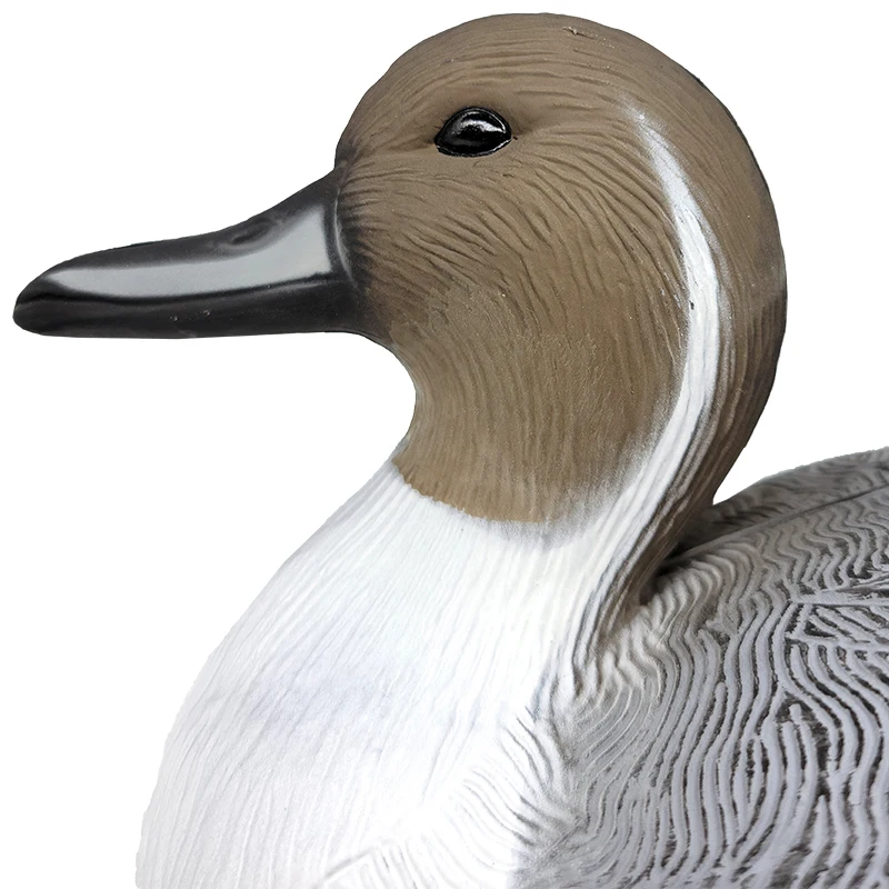 Customized Mandarin Inflatable Floating Waterproof Plastic Material Pintail Duck Decoys for Duck Hunting