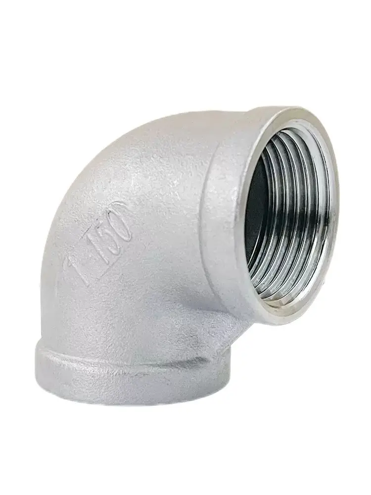 SUS304 316 Stainless Steel Butt-Weld Fittings 90 Degree Seamless Ss Elbow