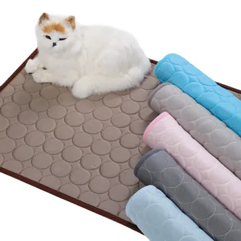 Custom Cooling Pad Comfort Pressure Activated Summer Self Cooling Gel Pet Dog Ice Mat For Dogs Cooling Pad For Dog