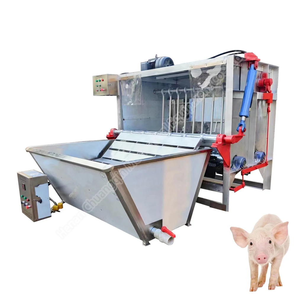 Machine to Remove Pig Hair Pig Slaughterhouse Electric Chicken Plucker Machine