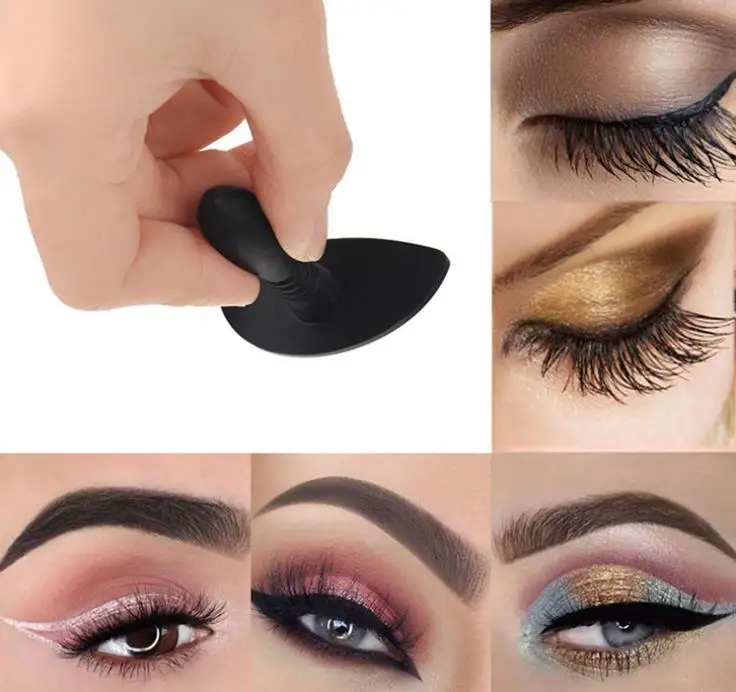 Силиконовые тени для век штамп макияж