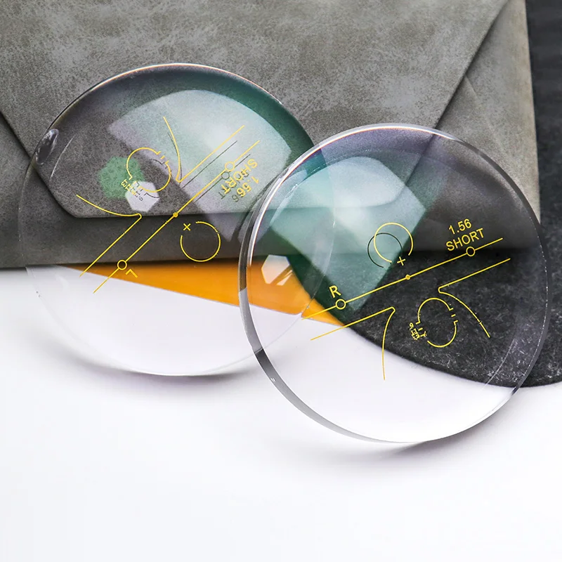 Lunettes de vue progressif, lentilles optiques avancés, éclairage