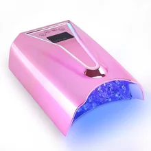 128W High-power Portable Intelligent Infrared Induction Nail Phototherapy Light LED Purple Light Quick-drying Nail Dryer