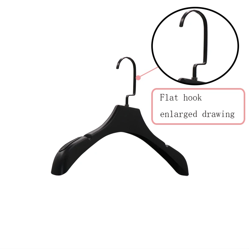 Custom Plastic Hangers 360 Degree Swivel Hook Plastic Hangers For ...