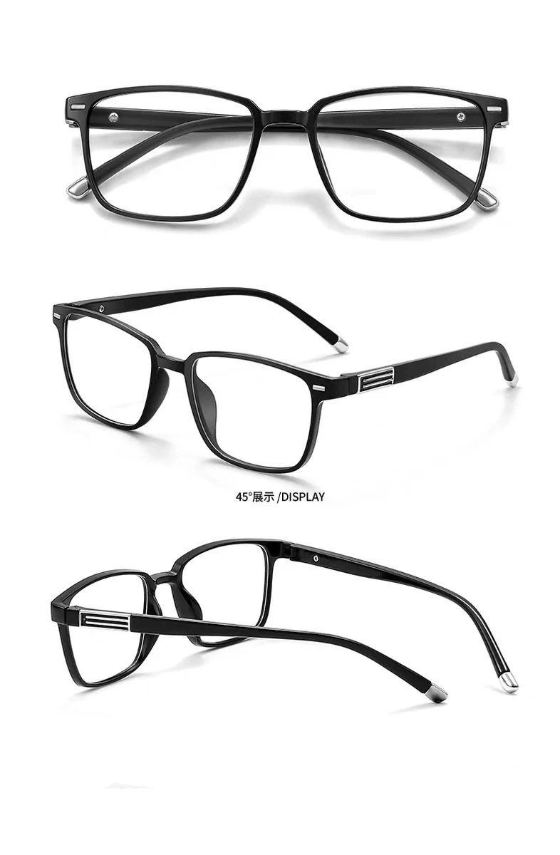 MK8013 New Arrival Classic Retro Small PC Square Anti Blue Light Reading Glasses Blocking Computer Spectacles Eyewear for Old