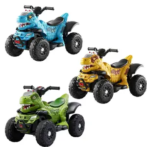 Children's Electric Car Ride-on Car Dinosaur ATV Plastic Toy with Battery Power EN71 Certified Toy Cars for Kids to Drive