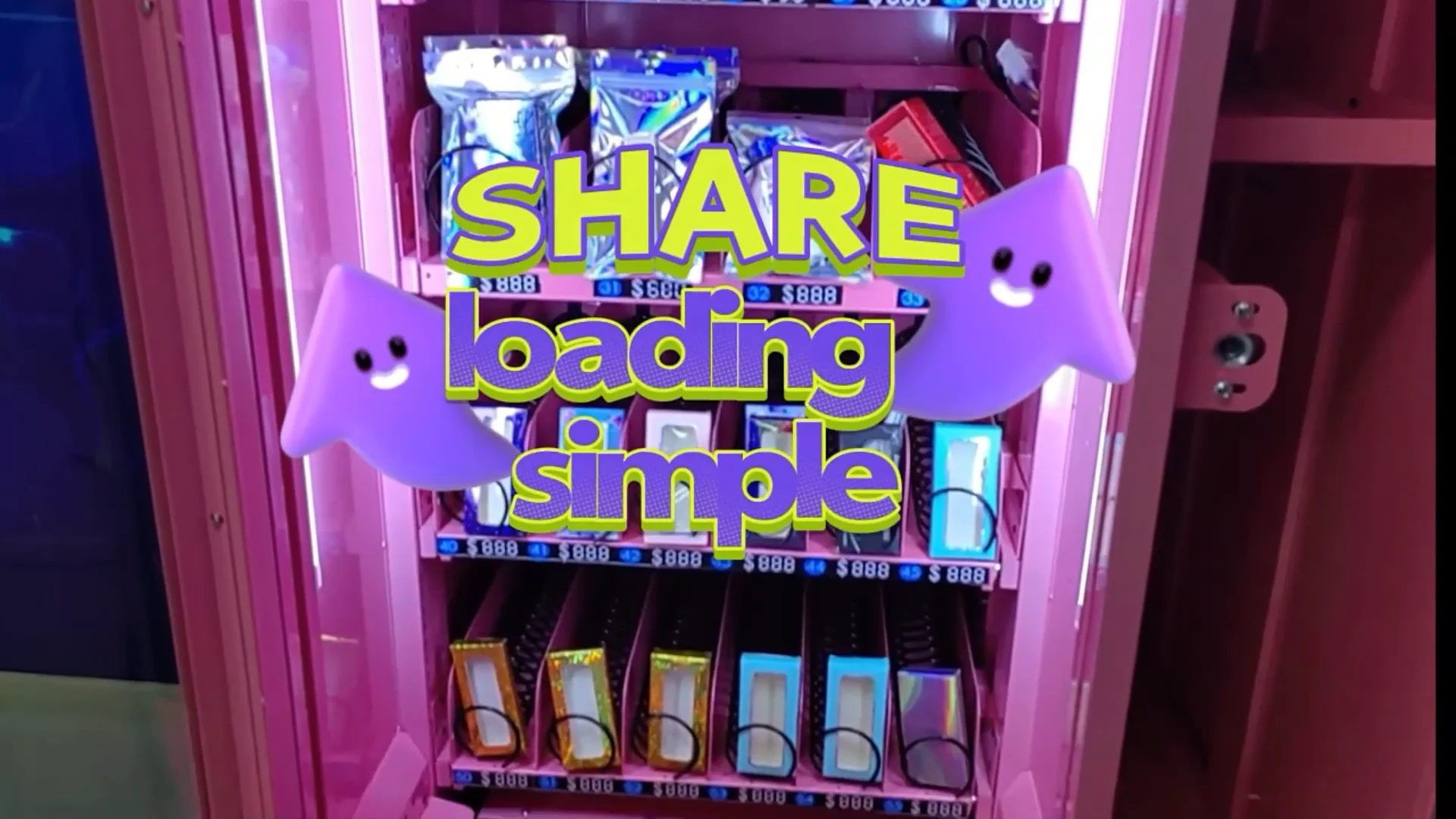 Press On Nails Vending Machine 24h Automatic Touch Screen Vendor For