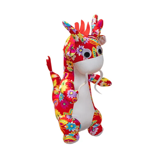 Mascot doll dragon plush toy doll simulation animal party activity gift doll