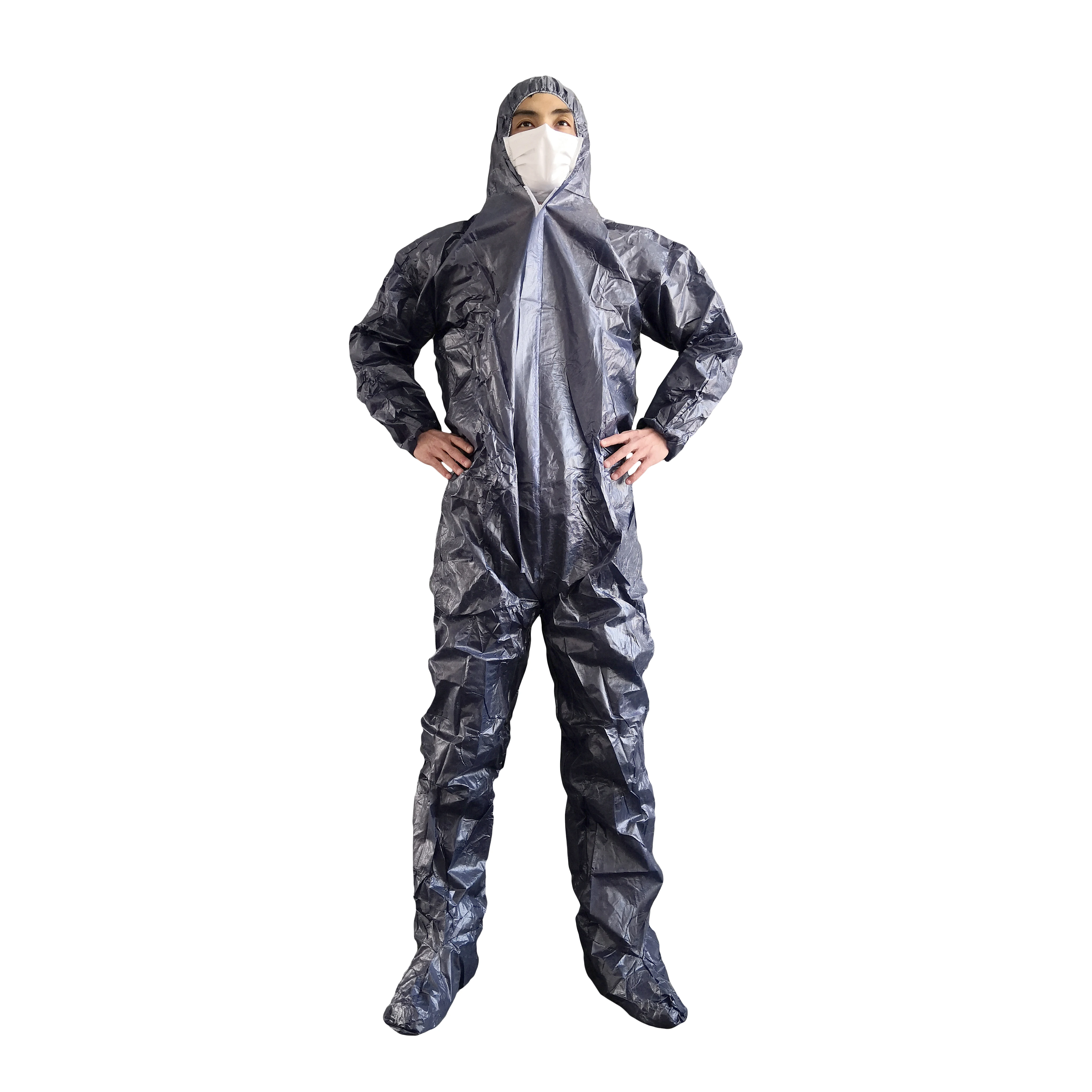 High Quality Disposable Sms/pp+pe Non Woven Gown Gown Work Wear Uniform