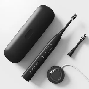 Smart Travel Electric Toothbrush Rechargeable Oral Care Appliance with Soft Bristles Waterproof Plastic Toothbrush Replacement