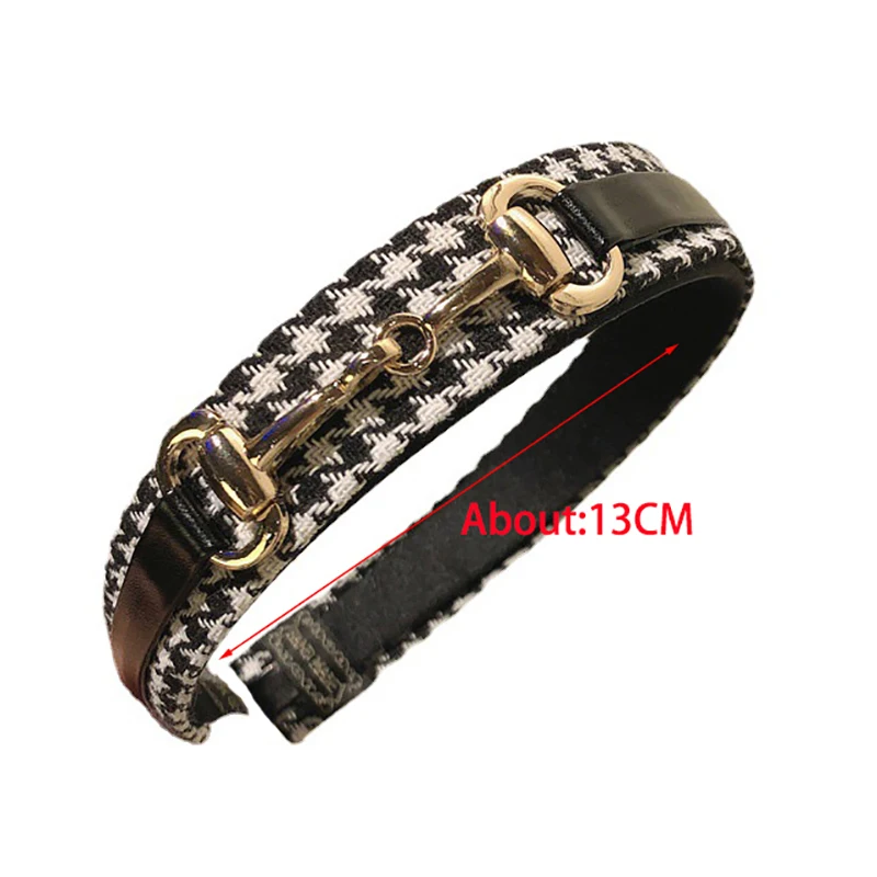 Lattice Makeup Hair Bands for Women Luxury European and American Style Non- Metal+Plastic Hair Accessories with Flowers