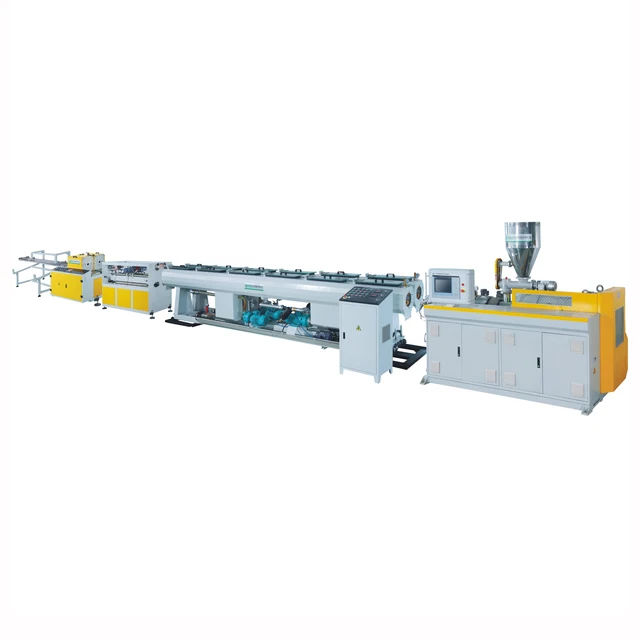 Best Selling Plastic Pvc Two Pipes Extrusion Production Line Vertical Full-auto Injection Molding Machine