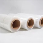 Stretch Transparent Flexible Plastic Sheet Ldpe Film Price Cousins Hand Pallet Stretch Wrapper Stretch Film Handle