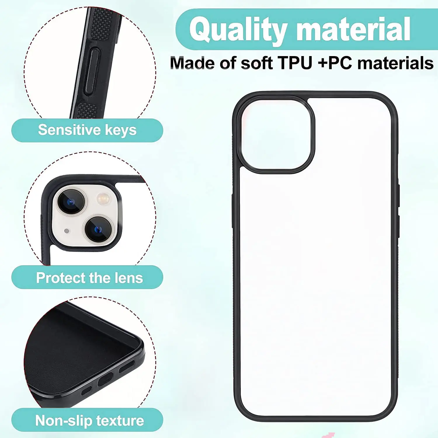 Alibaba.com: Custom Design Sublimation Blank Phone Cases for iPhone 13 ...