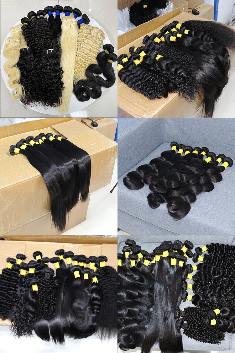 10a 12a Light Yaki Kinky Straight Bundles Virgin Hair Vendors Double Drawn Raw Cuticle Aligned