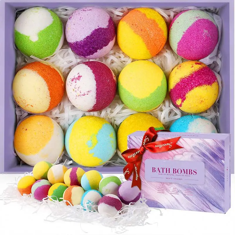 OEM ODM Pedicure Mini Bubble Salt Fizzi Ball Spa Shower Sale Bath Bomb