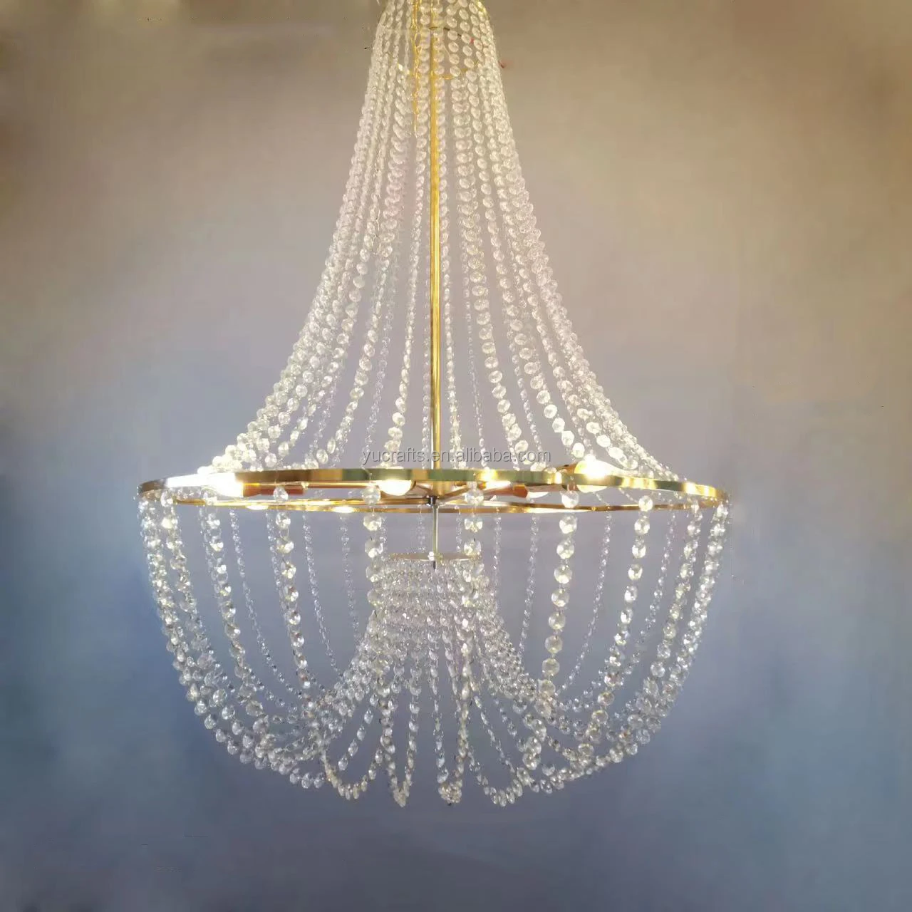 Hot Luxury Event Chandeliers Wedding Backdrop Chandelier For Wedding