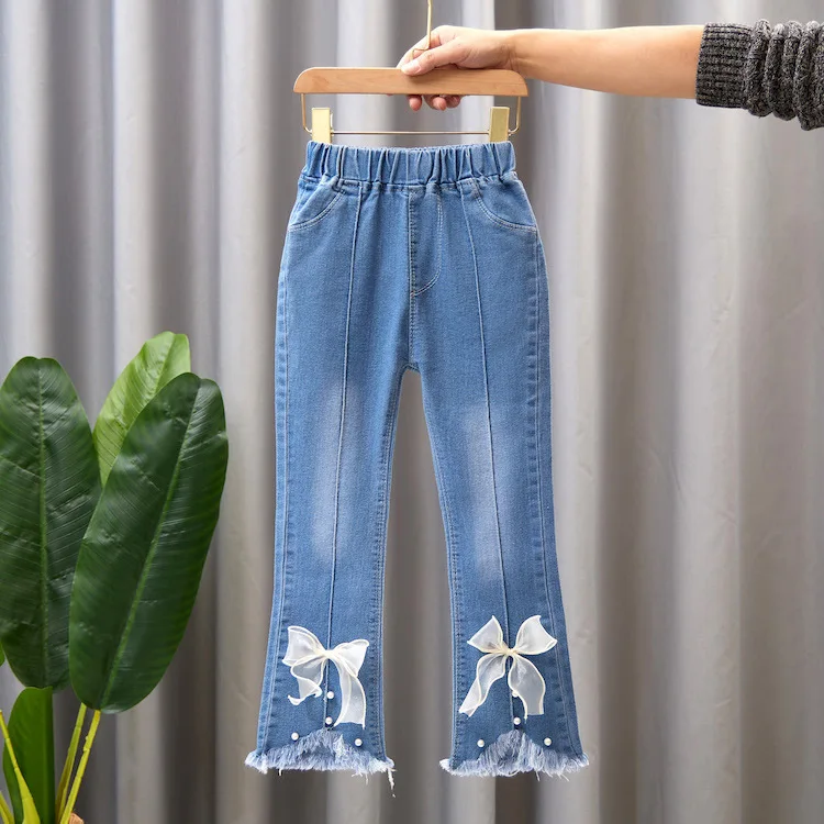 Pantalones Cortos Para Niñas De 2 Años Con Estampado De Primavera Y Verano, Con Volantes, Azul, , large