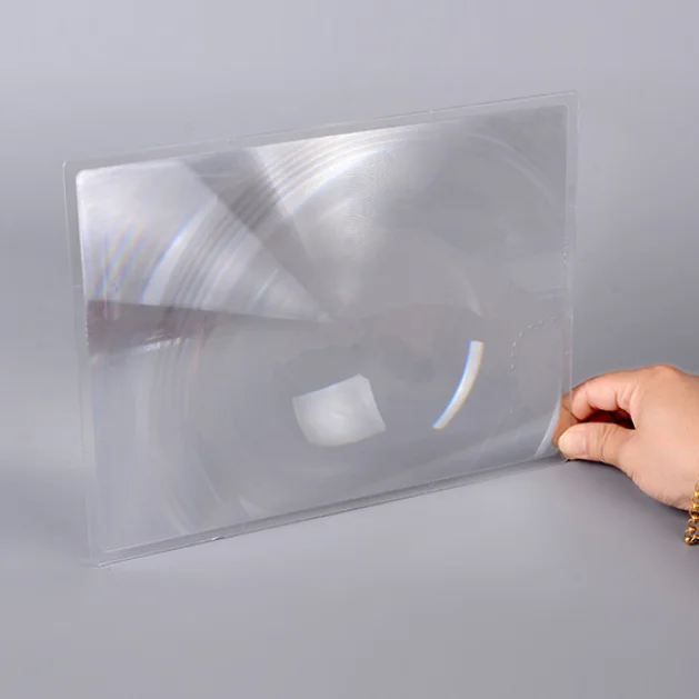 Lente D'ingrandimento Per Lettura A Pagina Intera, Grande Lente D Rettangolare Portatile Con 4 Luci Led Lente Dingrandimento 3x Per Anziani Che Leggono 2 Batterie Aa Non Incluse 77110578 - Foto 11