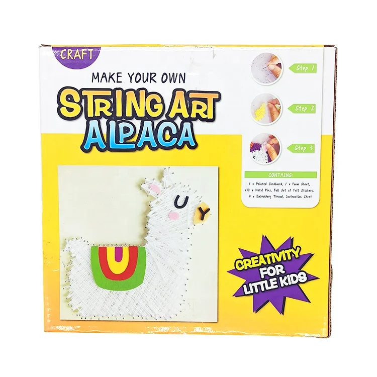 Craft-tastic The 3D String Art Kit - Over the Rainbow