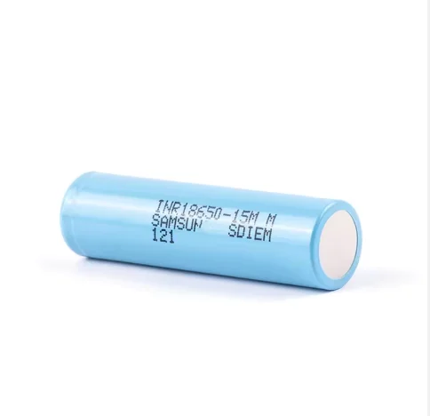 SDI Lithium Ion Cellls Rechargeable High Discharge 25A 15L ICR 18650 Battery 1500mAh 3.7V INR18650 15M INR18650-15m