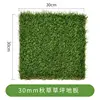 30mm autumn-colored lawn flooring, 1 piece, 30*30cm