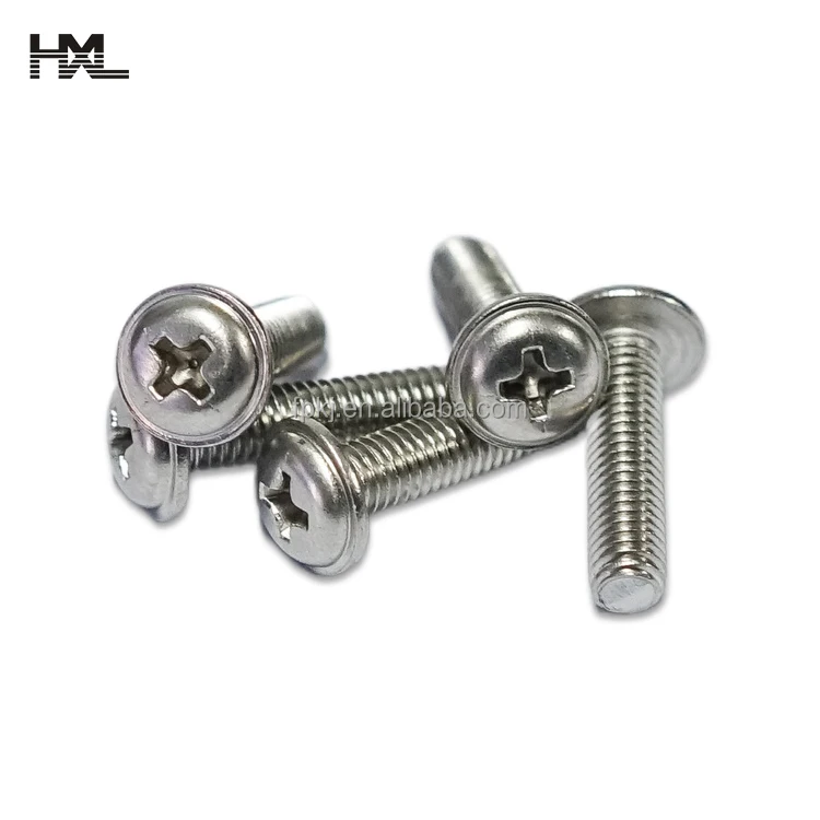 20xM3 M3.5 M4 M5 Flange Phillips Cross Pan Self Tapping Screw Bolt Carbon Steel 