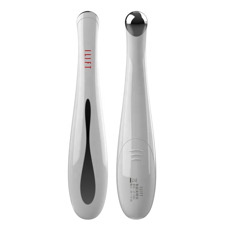 US Plug Handheld Anti-Wrinkle Magic Eye Massager Pen Negative Ion and Vibration for Face Lifting & Dark Circles Removal