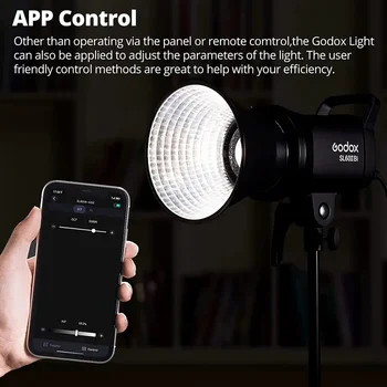 Godox 60w Studio Photo Professionnel Light SL60IIBI LED Video Light Bowens Mount 5600K detail image