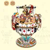 68057-3d wooden puzzle-music box series