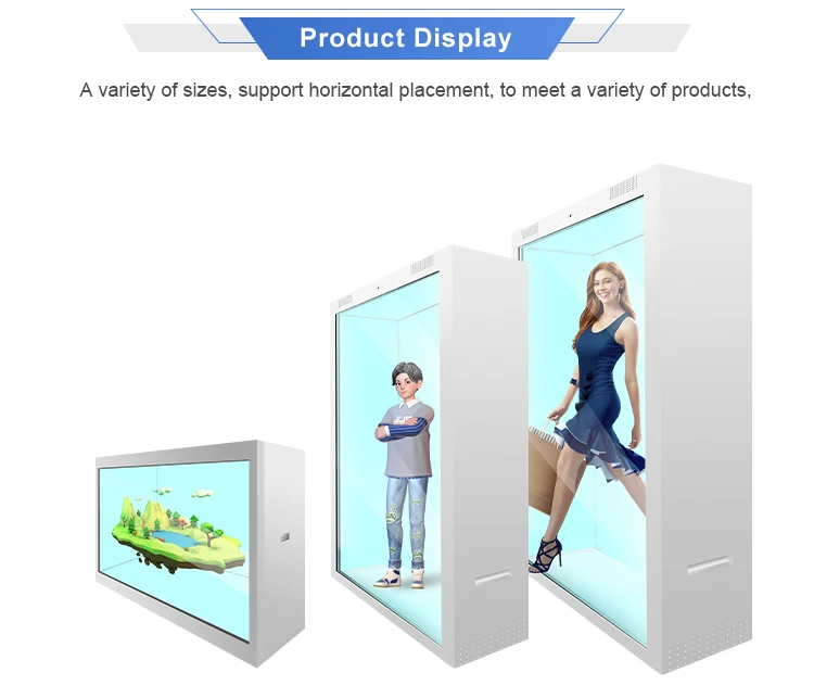 11.6-86 Inch Indoor 3d Hologram Interactive Video Holographic Touch ...