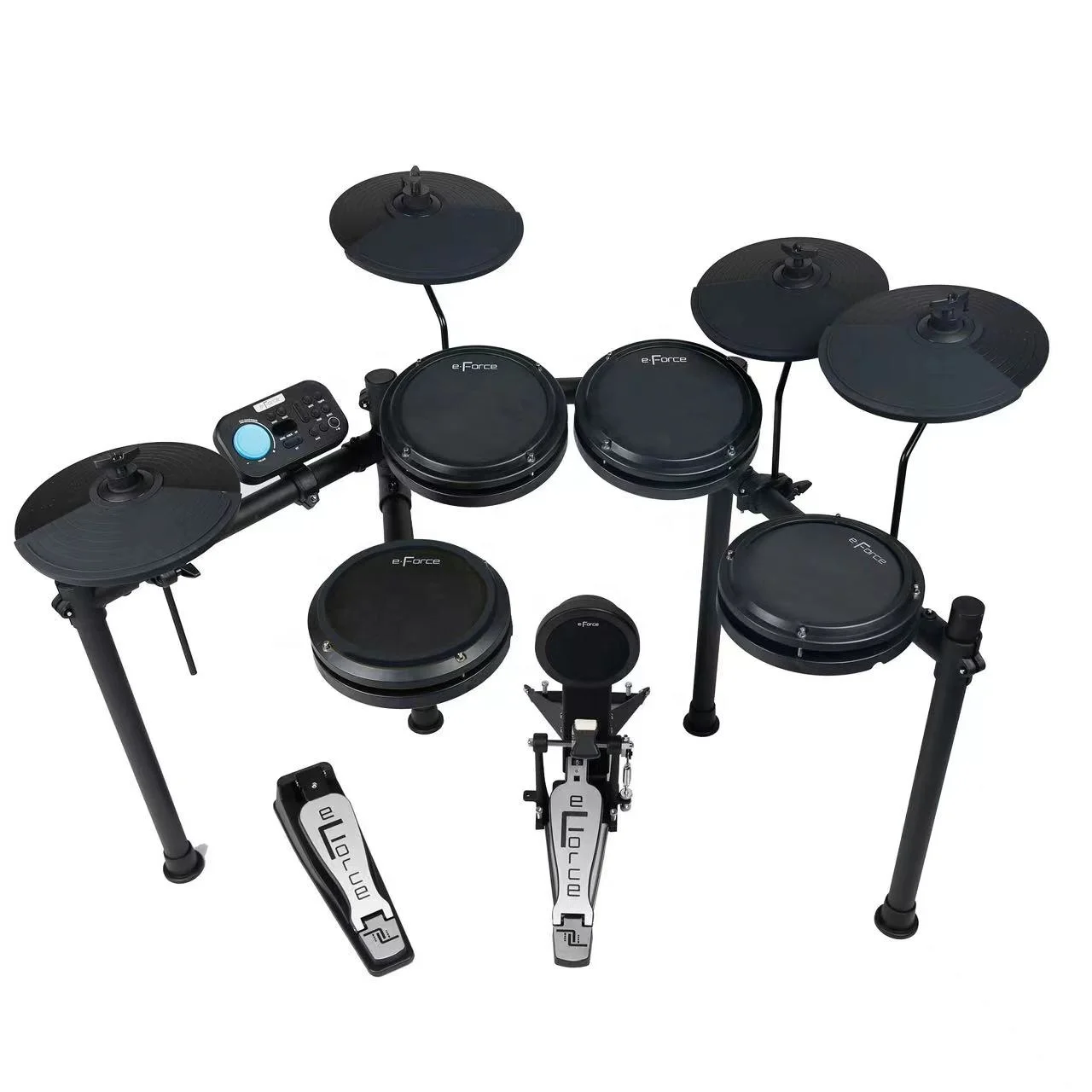E-Force Music Professional Musical Instrument Explore Pro Series All  Mesh-3C High Quality Portable Electronic Drum Kits