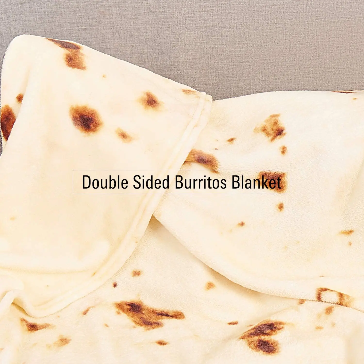 60 X 80Inch Burritos Tortilla Wearable Hooded Blanket