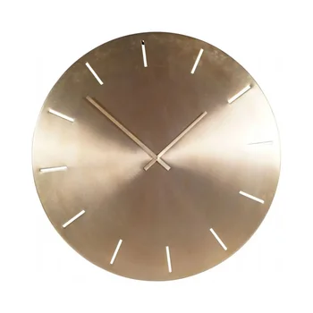 CNC Machining Turning Custom Antique Brass Round Wall Clock Frame with Elegance Vibe