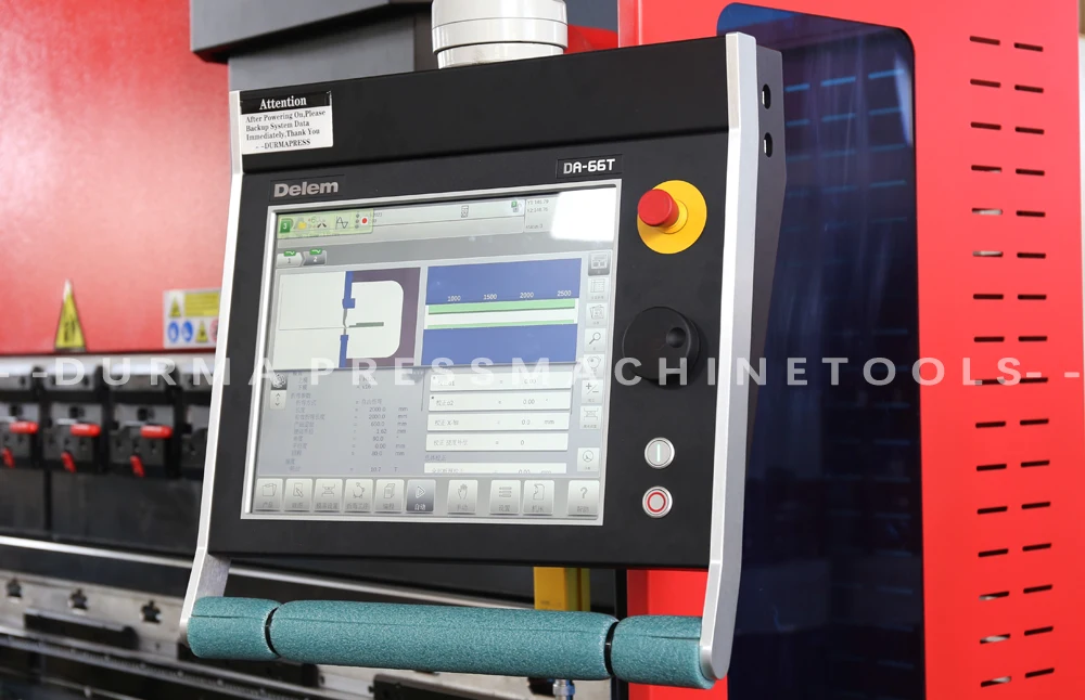 8+1 Cnc Hydraulic Press Brake Bending Machine 125t 4000mm with Delem Controller
