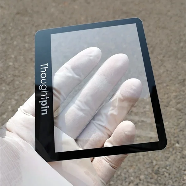 Пользовательский сенсорный экран с шелкографией горячая Распродажа 2 мм закаленное стекло химическая